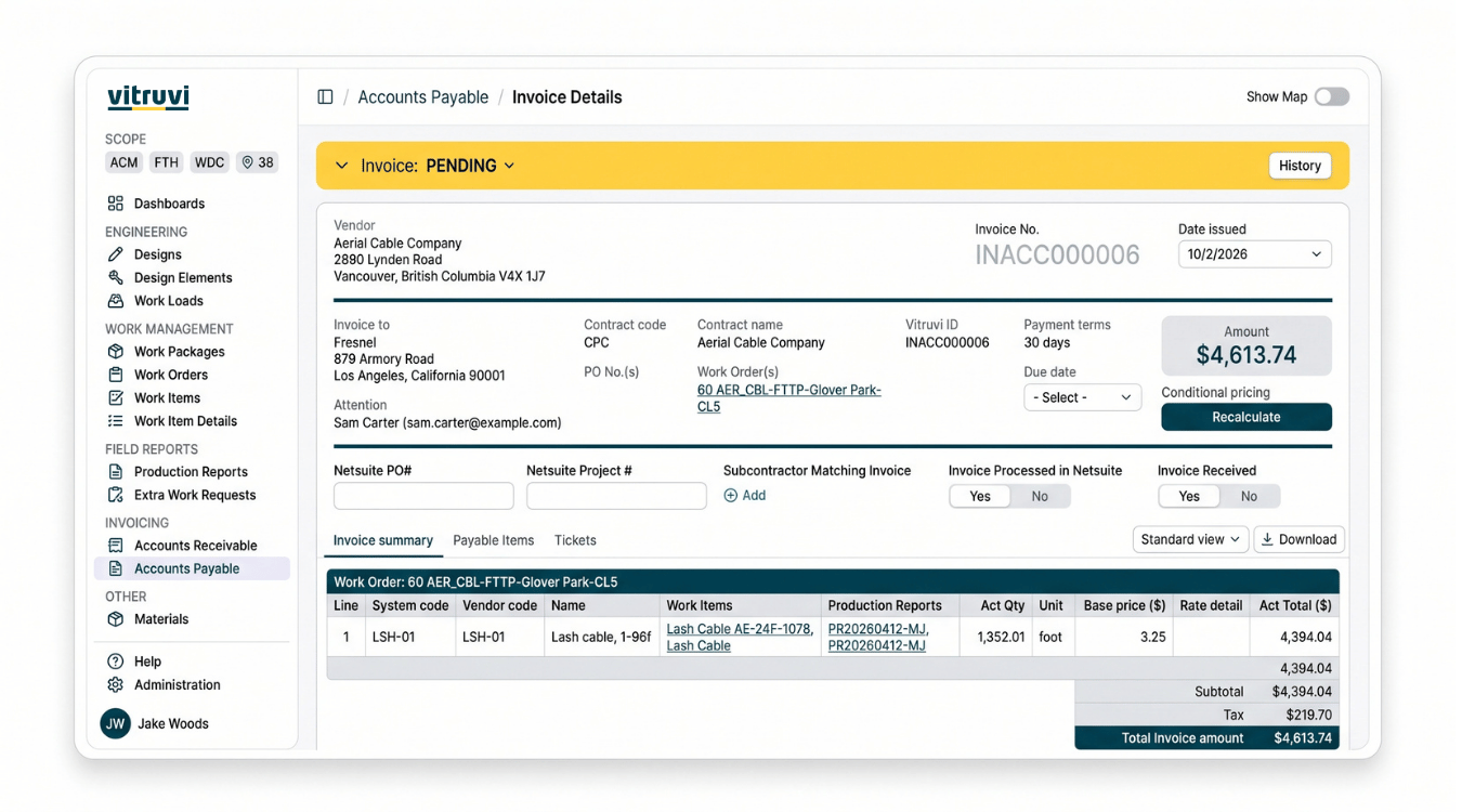Control - Invoices