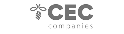 A logo of CEC company