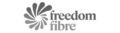 A logo of Freedom Fibre