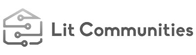 A logo of Lit Communities