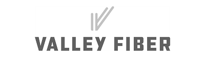 A logo of Valley Fiber