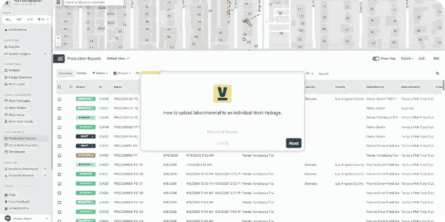 Add labor and materials to a work package