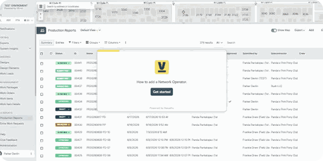 Create a network operator