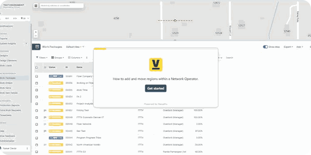 Add and organize regions