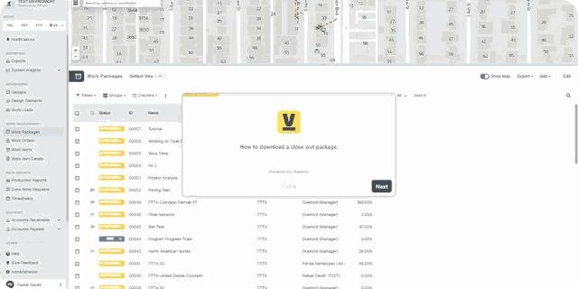 Download a closeout package