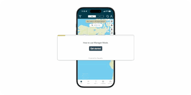 Manage crews from the field