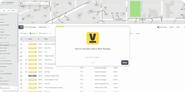 Create a work package without a design