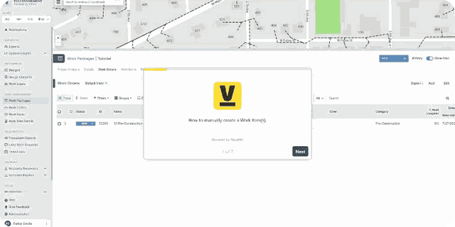Add a work item to a work order