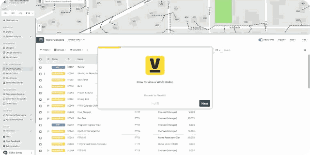Track work orders in one place